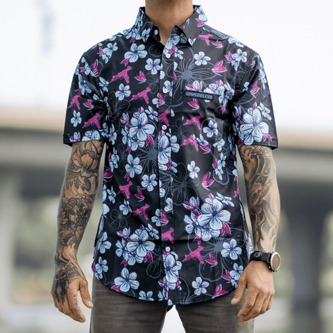 Uzi Aloha Silky Shirt